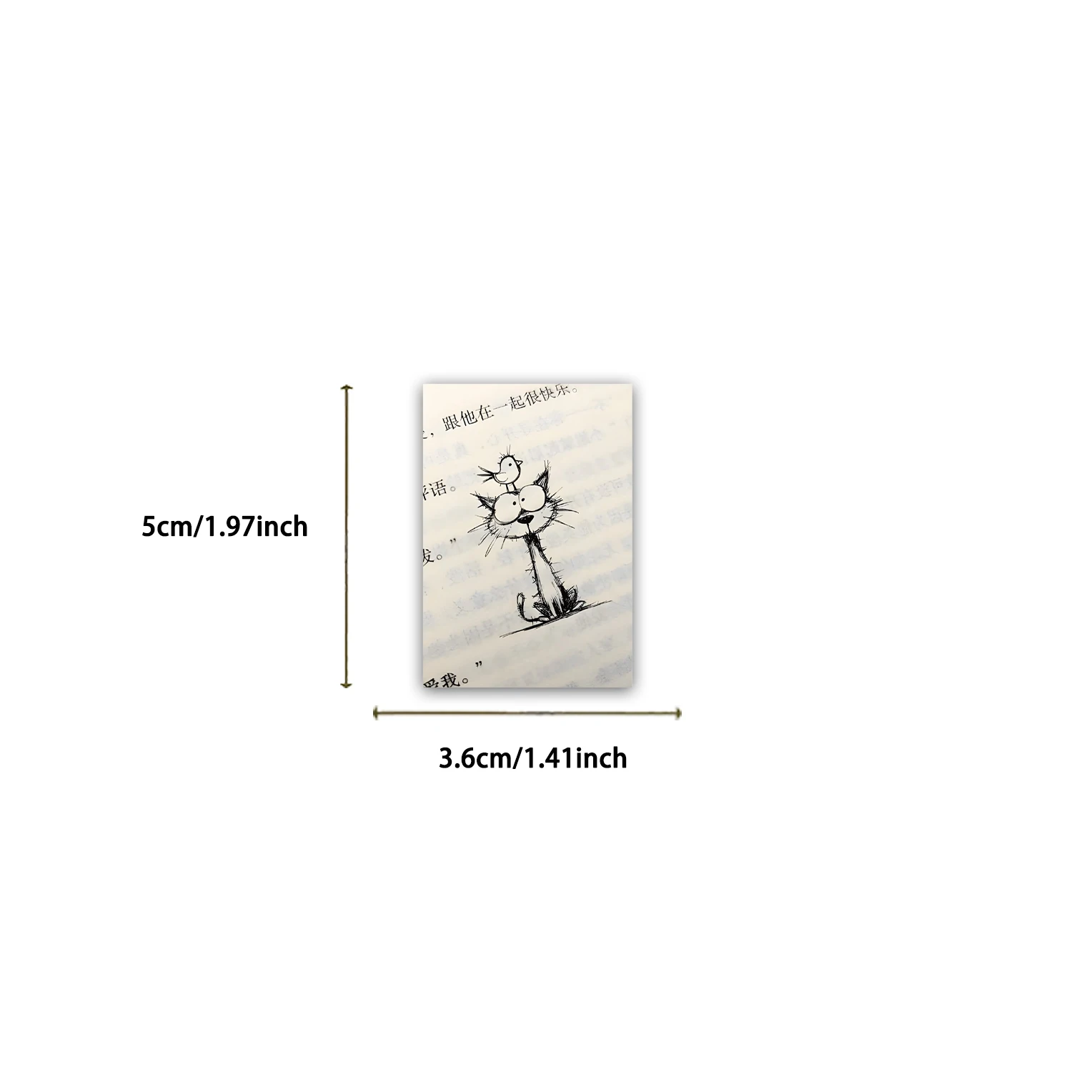 64PCS Simple Drawing Of Small Animals Fun Stickers DIY Phone Cases Laptop Cups Computer Toys Stickers