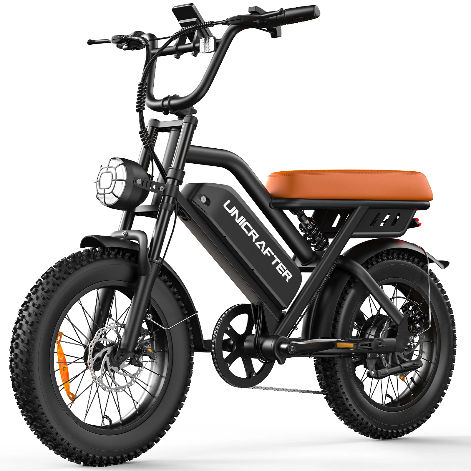 Unicrafter m3c adultos bicicleta elétrica para homens 750w bicicleta 48v 15.6ah ebike pneu gordo elétrico e bicicletas adulto montanha ciclomotor ebikes