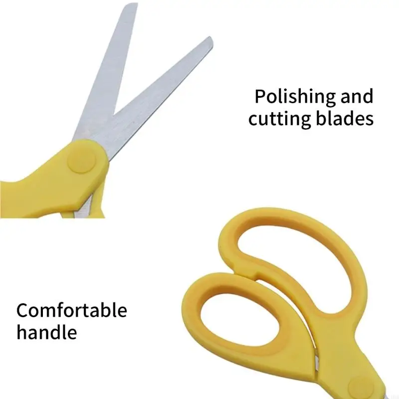 Multifunctional Scissors Training Scissors Left-Handed Scissors Safety Scissors with Comfortable Grip for Children 24BB
