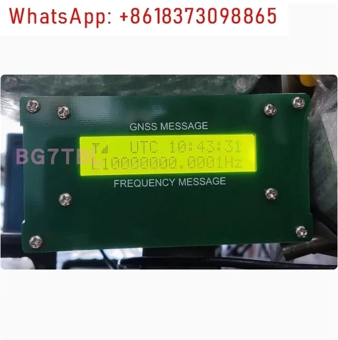 GNSS GNSSDO Disciplined Oscillator Clock with LCD Display Frequency 10MHz Output Support for GALILEO/GPS+BDS/GPS+GLONASS view 5