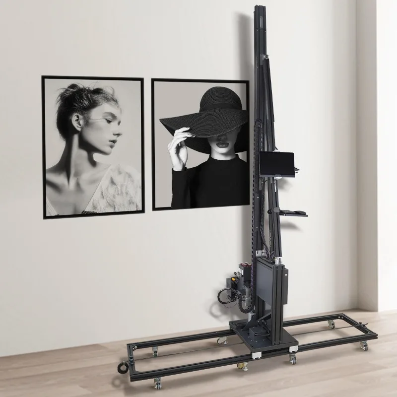 Advanced 3D Wall Printer Machine, High Resolution Vertical Mural Printing System for Indoor and Outdoor Decoration