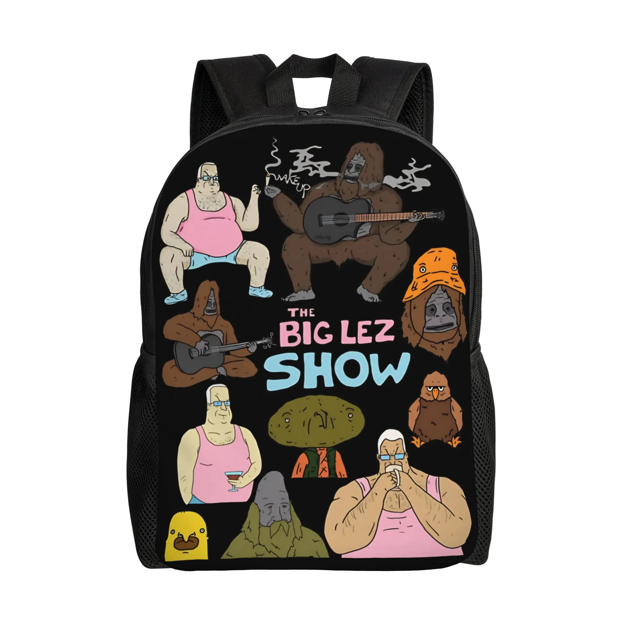 

Рюкзак Wadiyatalkinabeet The Big Lez Show для подростков, прочный студенческий деловой рюкзак для мужчин и женщин, сумка через плечо для колледжа