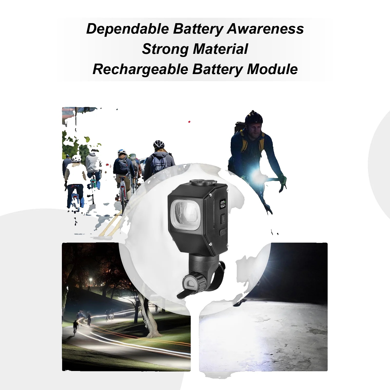 

Bike Lights For Night Riding Rechargeable 2000Lumen Lamp With 8 Modes Front Light For Bicycle For Cycling Night Kids Cruiser