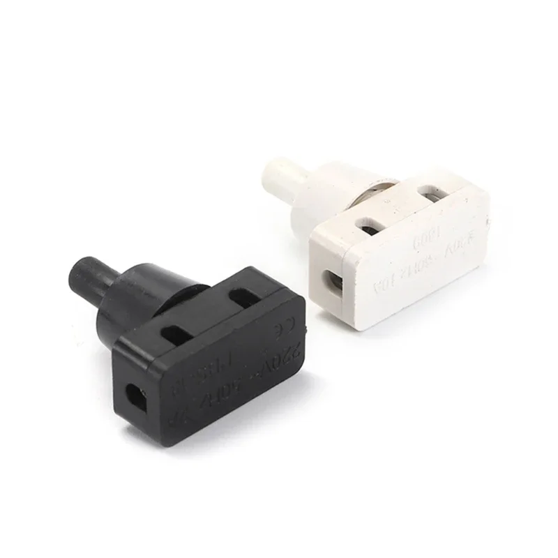 1 Stück selbstsichernder EIN/AUS-Druckschalter AC250V 10A 2 Pins Rastschalter für Lampen Industriefeld Mini-Netzschalter – Detail 9