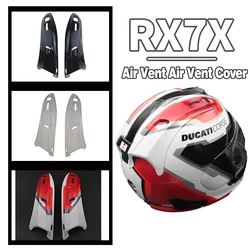 Casco moto Air Vent Air Vent Cover prese d'aria anteriori Street per RX7X RX-7X RR5 VZ-Ram RX7V accessori