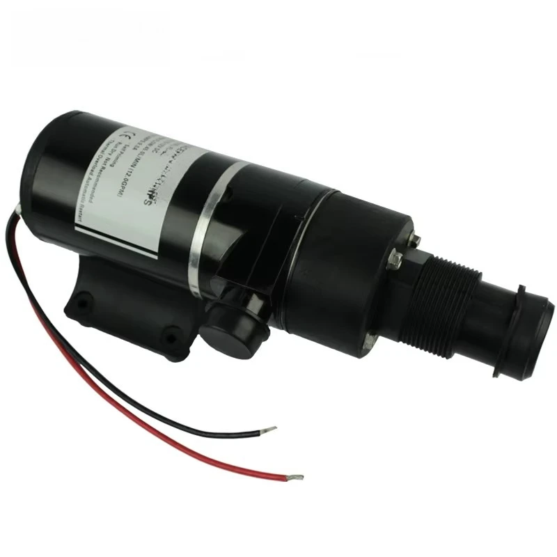 

12V DC 45LPM Self-priming RV Marine Dirty Water Flushing Sewage Toilet Wastewater Soaking Pump