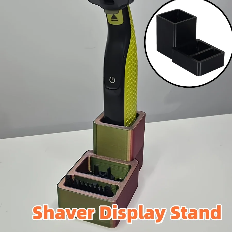 

1Pcs Shaver Display Stand Simple Single Blade Holder Shaver Accessories Shaver Storage Bracket Home Decorative Accessories