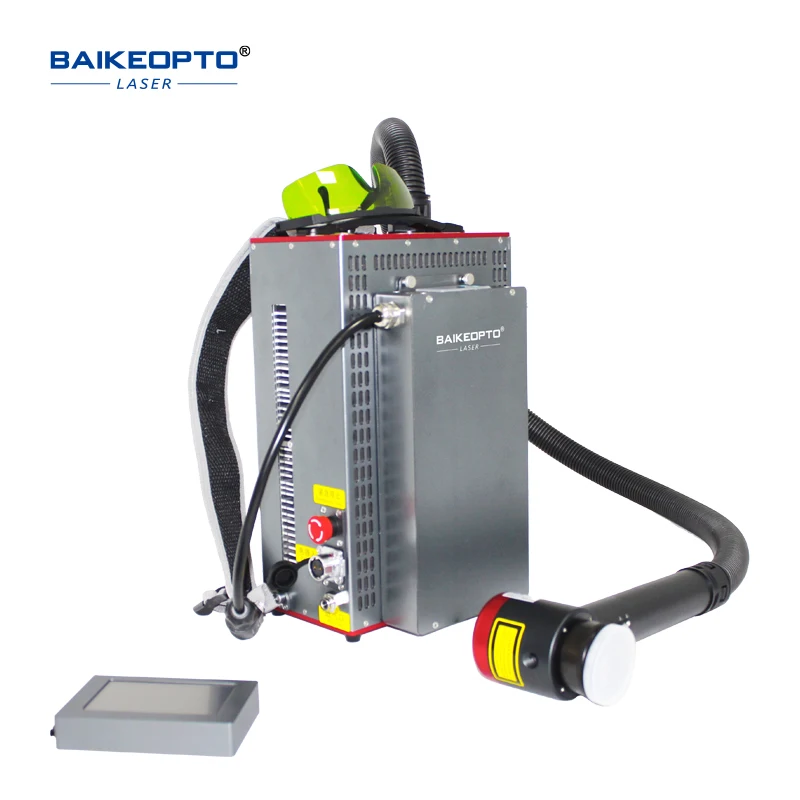 laser cleaning machine 50W 100W 200W rust oil paint removel