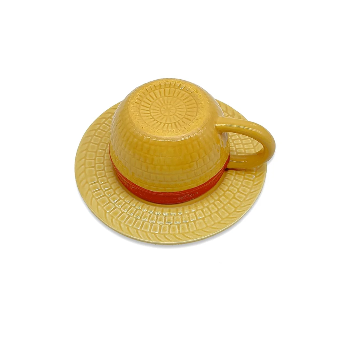 

L60A Anime One Piece Coffee Cup Monkey D Straw Hat Ceramic Tea Milk Cup Office Cup Cartoon Water Cup
