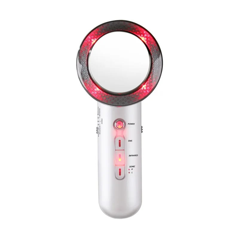 Three-in-one Slimming Instrument LED Beauty Instrument EMS Micro-current Ultrasonic Micro-electric Skin Beauty Instrument