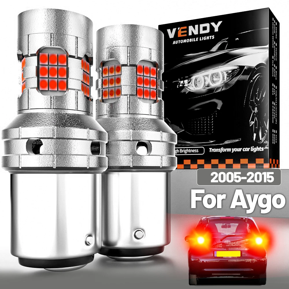 2 stücke LED Bremslicht Für Toyota Aygo 2005-2015 2006 2007 2008 2009 2010 2011 2012 2013 2014 2015 2016 2017 Canbus Zubehör