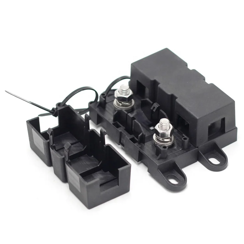 1 adet ANM-H3 MEGA otomatik sigorta tutucu/ANM cıvatalı bıçak sigorta tutucu düz tip sigorta olmadan