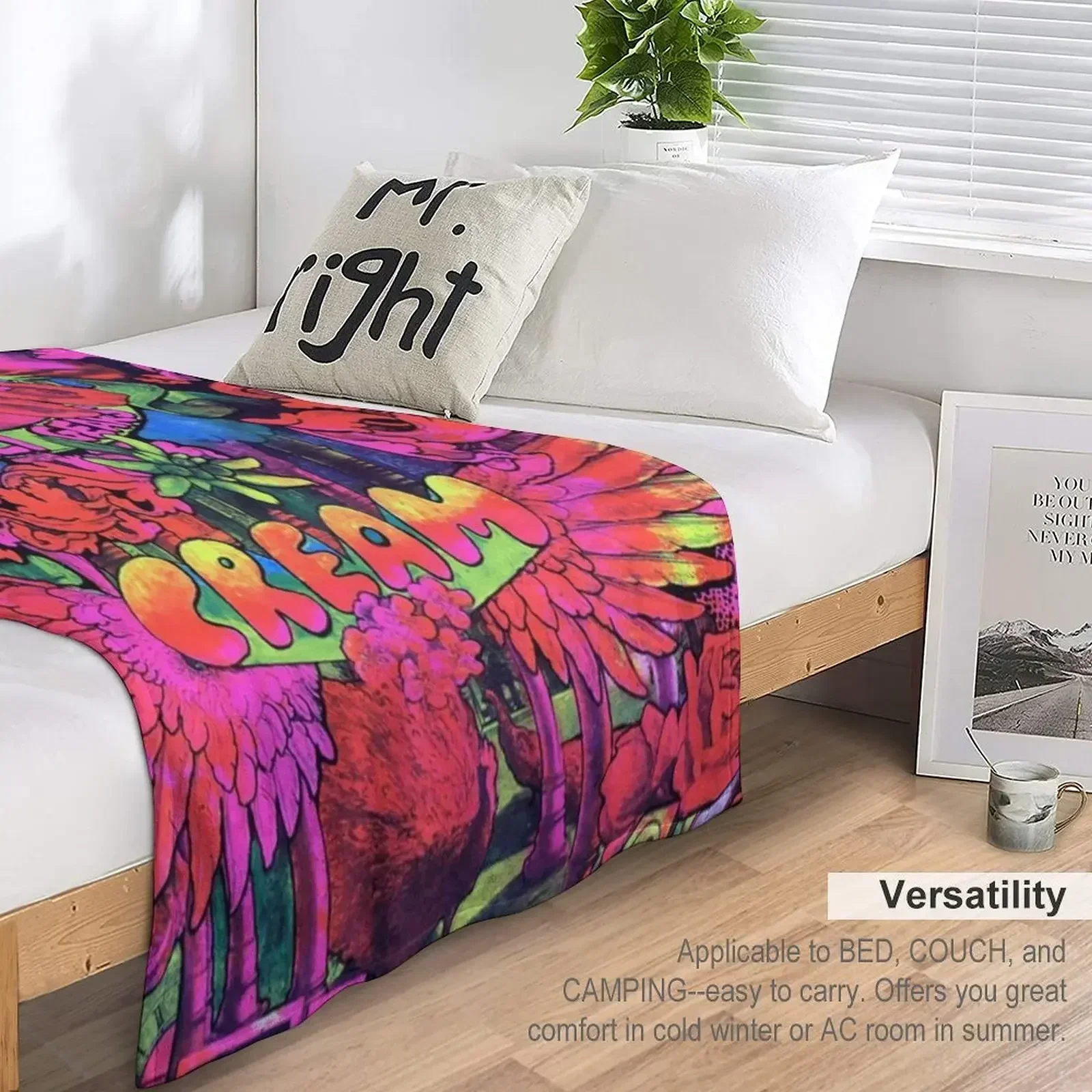 Disraeli 기어 던지기 담요, 따뜻한 겨울 폴라 격자 무늬 소파 담요