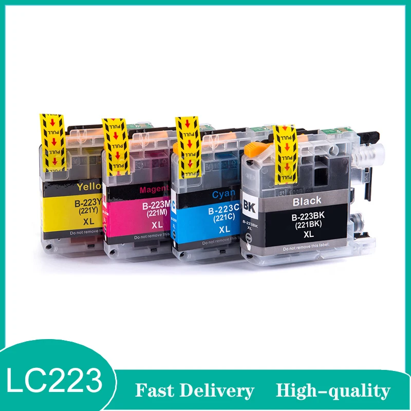 LC223 LC221 Compatible LC223 LC221 LC 223 for Brother Printer Ink Cartridge DCP-J562DW J4120DW MFC-J480DW J680DW J880DW J5320DW