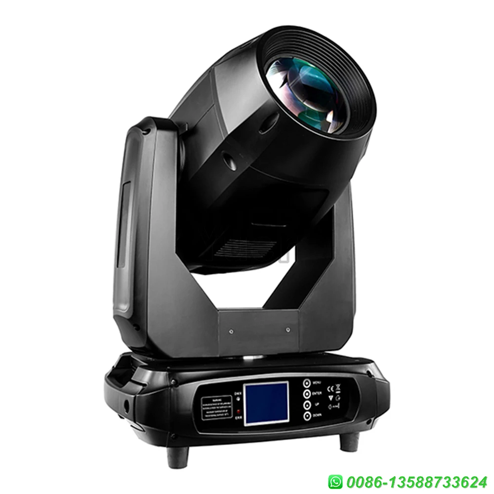 380W Spot Patten16 Prisms DMX Beam Zoom Moving Head Electronic Focusing Stage Lighting Optic Concert Disco DJ Fog Effect Lamp