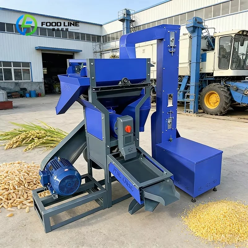 New Model Grain Huller Machine Upgraded Technology Energy Saving Design for Rice and Millet Processing
