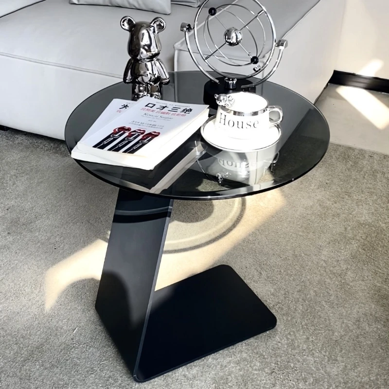 شرفة طاولات القهوة الإيطالية طاولة جانبية الترفيه الإقامة المنزلية غرفة نوم طاولات القهوة الشاي الأثاث المعدني Einen Couchtisch MHCJ #2