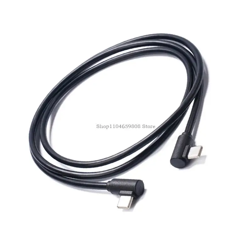 90° Angled USB-C Fast Charge Cable - 3A - alternate angle