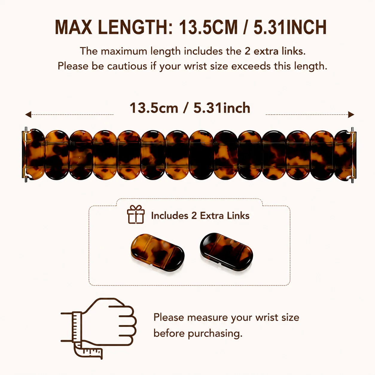 Armband kompatibel mit Samsung Galaxy Watch 9 8 44mm 40mm, Harzarmband für Samsung Galaxy Watch 8 Classic 46mm Damenarmbänder – Detail 3