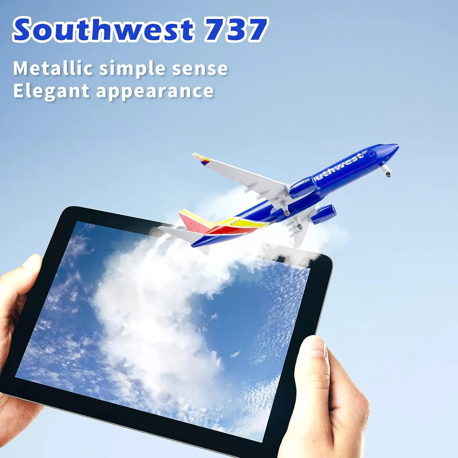 20 سنتيمتر 1/300 مقياس نموذج طائرة دييكاست طائرات الخطوط الجوية الأمريكية جنوب غرب B737 طائرة نموذجية للمجموعات والهدايا