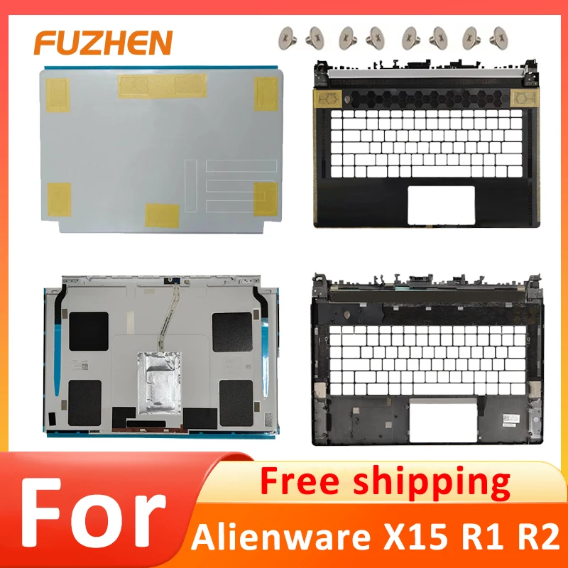 

NEW For Alienware X15 R1 R2 LCD Back Cover/Palmrest(without Keyboard)/DP/N:0V6M0K