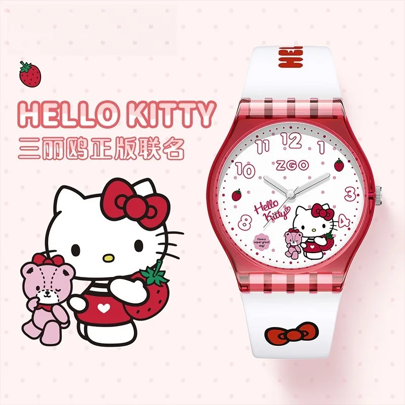 

Hello Kitty Kids Watch Waterproof Shockproof Cute Cartoon Watch for Girls Students Exquisite birthday gift for children