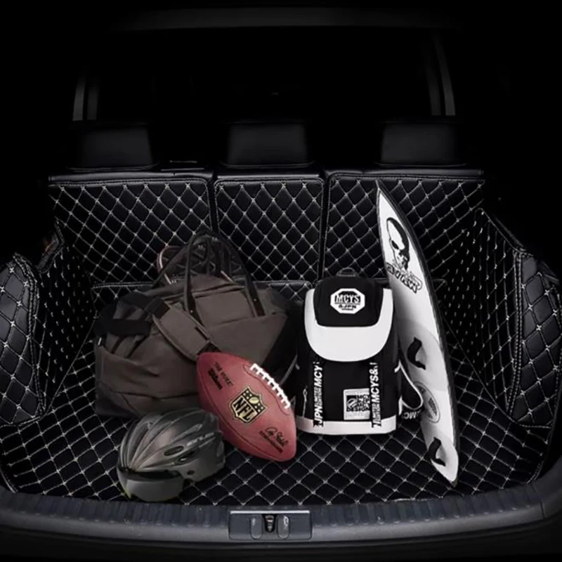 

Car Rear Trunk Mat Floor Tray Cargo Liner Carpet Cover Pad For Leapmotor C10 2024 2025 Interior Accessories