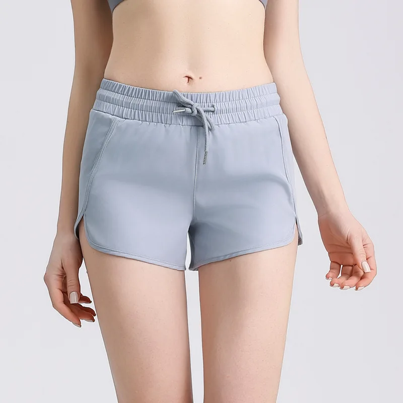 Sports Mountaineering Cycling Shorts Running Fitness Triple Pants Drawstring Sports Shorts Women's Cross-border