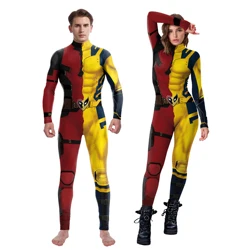 [You're My Secret] Anime Superhero James Howlett Cosplay Costume Halloween Costume Adult Zentai Bodysuit Outfit jumpsuits