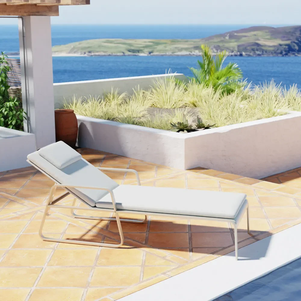 

Изготовленная на заказ высококачественная уличная пляжная мебель, штабелируемый металлический алюминиевый слинг, тканевый шезлонг, кресло для отдыха