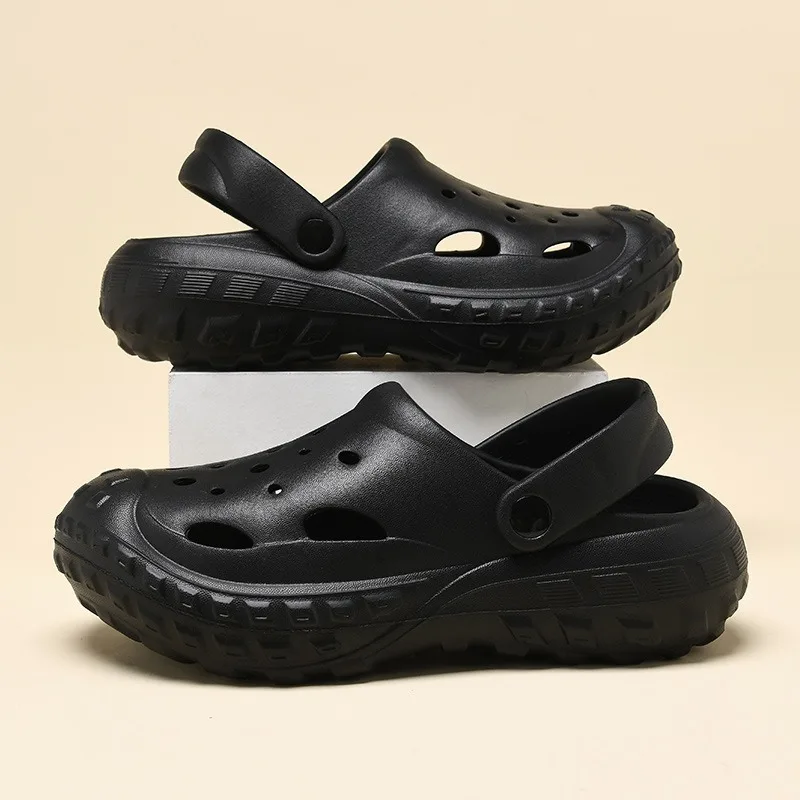 Ladies Wear Thick-soled Non-slip Closed-toe Sandals in Summer Anti-odor Durable Breathable Beach Sandals