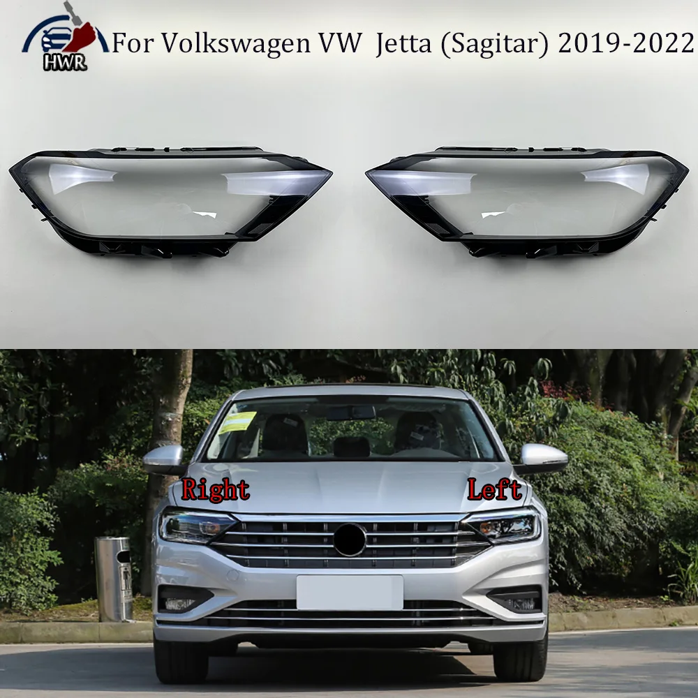 

Headlight Shell Transparent Lampshade Headlamp Cover Lens Plexiglass For Volkswagen VW Jetta (Sagitar) 2019 2020 2021 2022