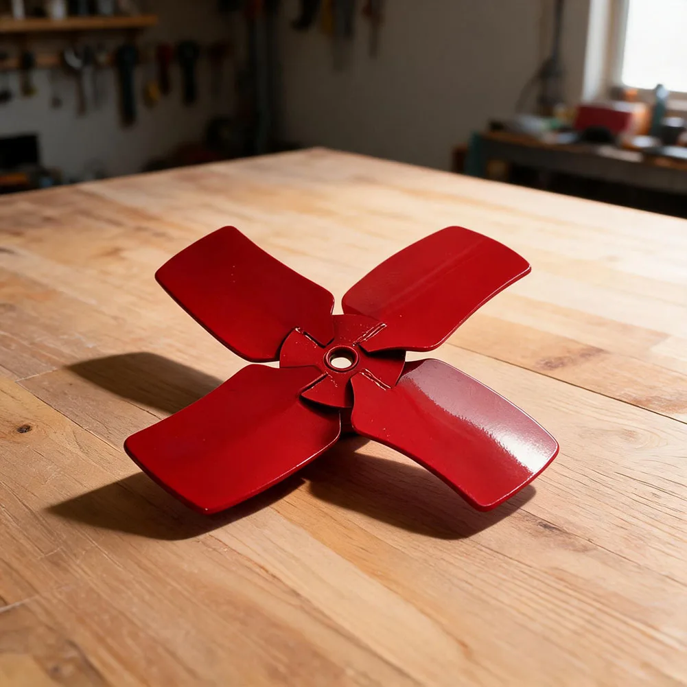 Red All-Iron For Exhaust Fan for Ventilation Use 8 inch 10 inch 12 inch Cooling Fan for Workshop Kitchen Installation