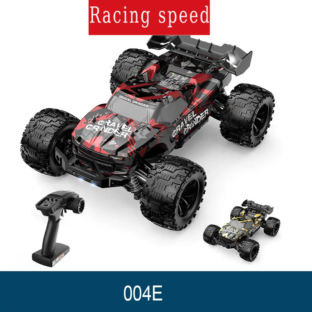

004E 2.4G RC 60KM/H High Speed Racing Truck 1/14 Full Scale 4WD Brushless Off-road Climbing Car