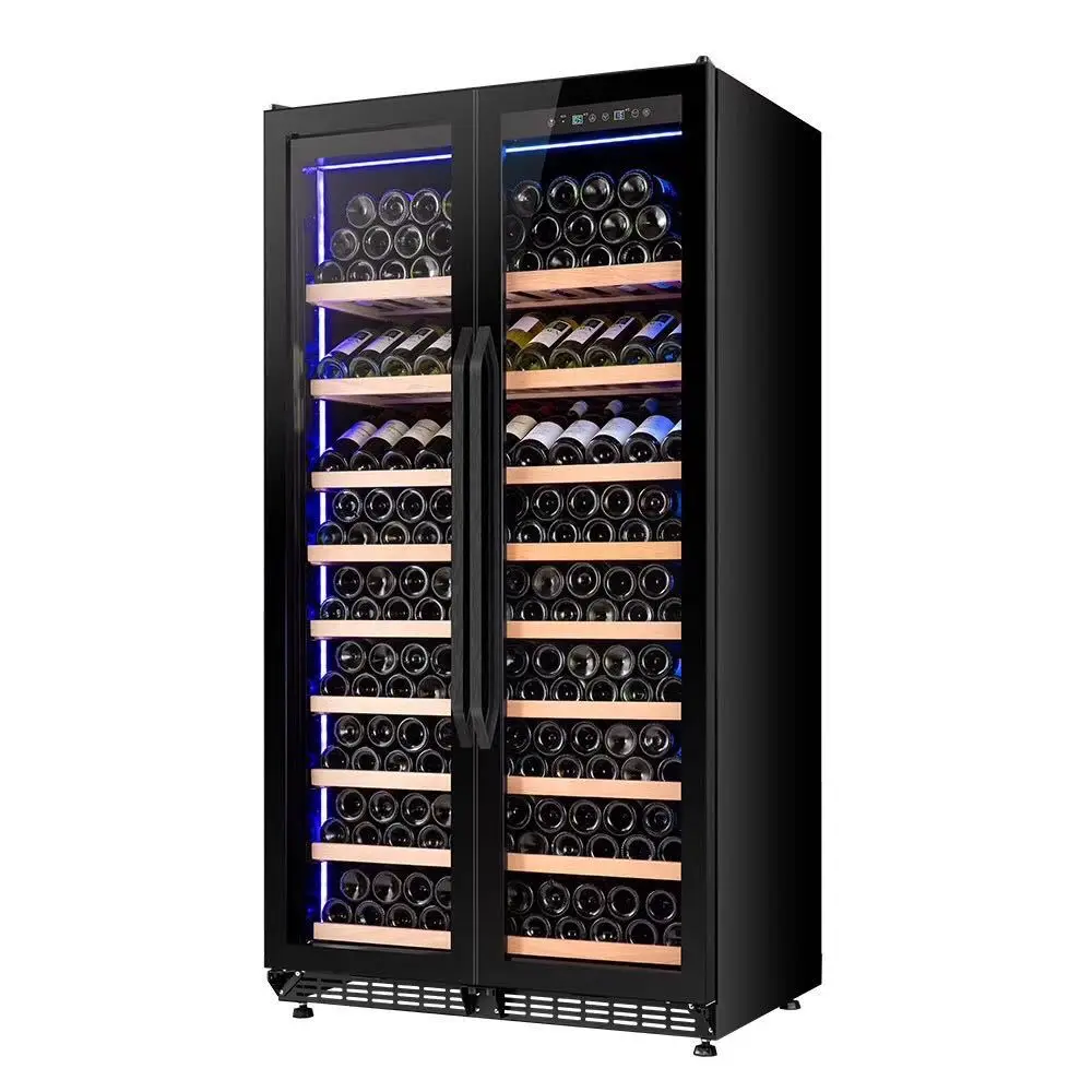 Double door with 400 constant temperature wine, red wine storage cabinet