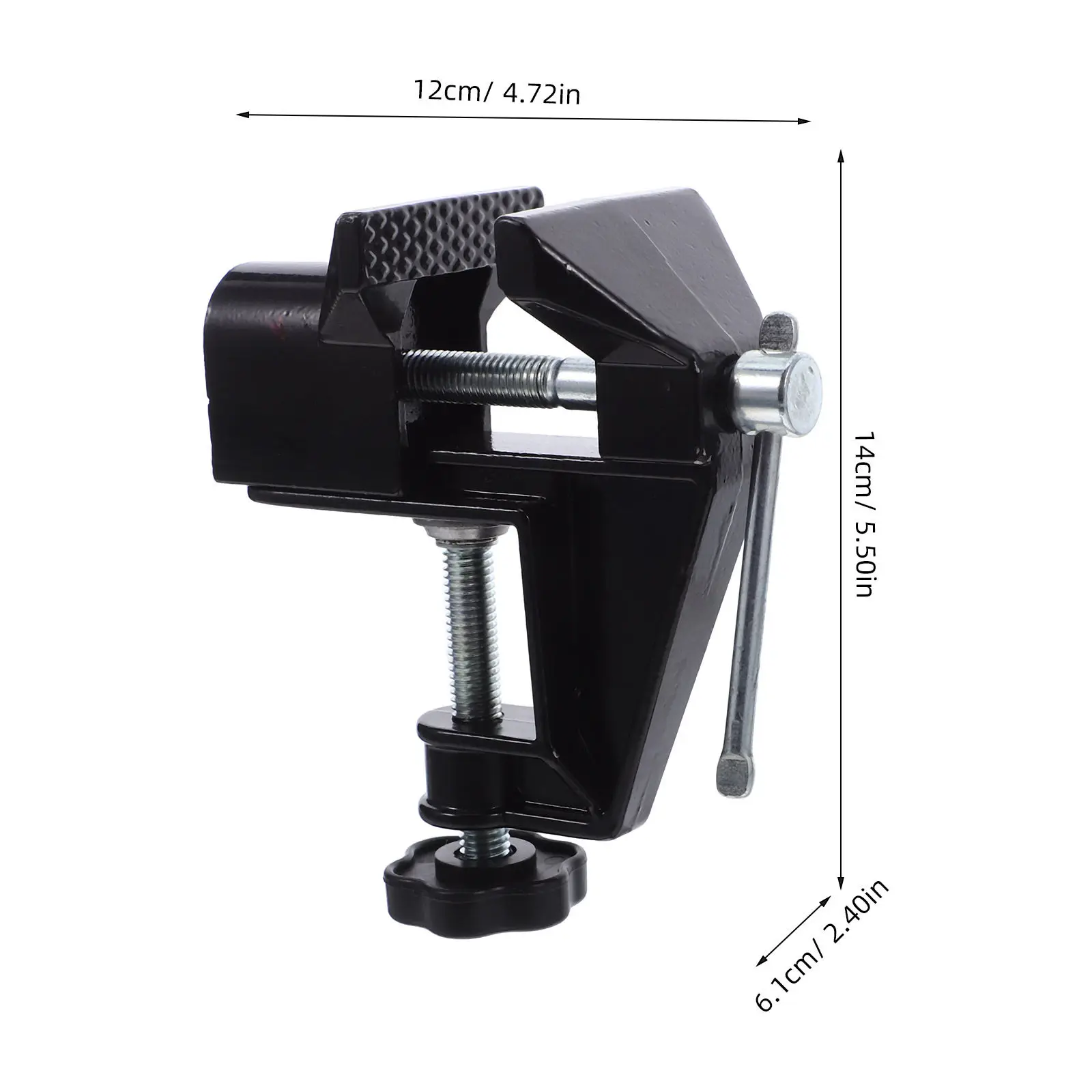 Universal Multi Purpose Bench Vise Mini Table Clamp 0-55Mm Adjustable Strong Grip for DIY Wood Metal Projects Home Workshop Use
