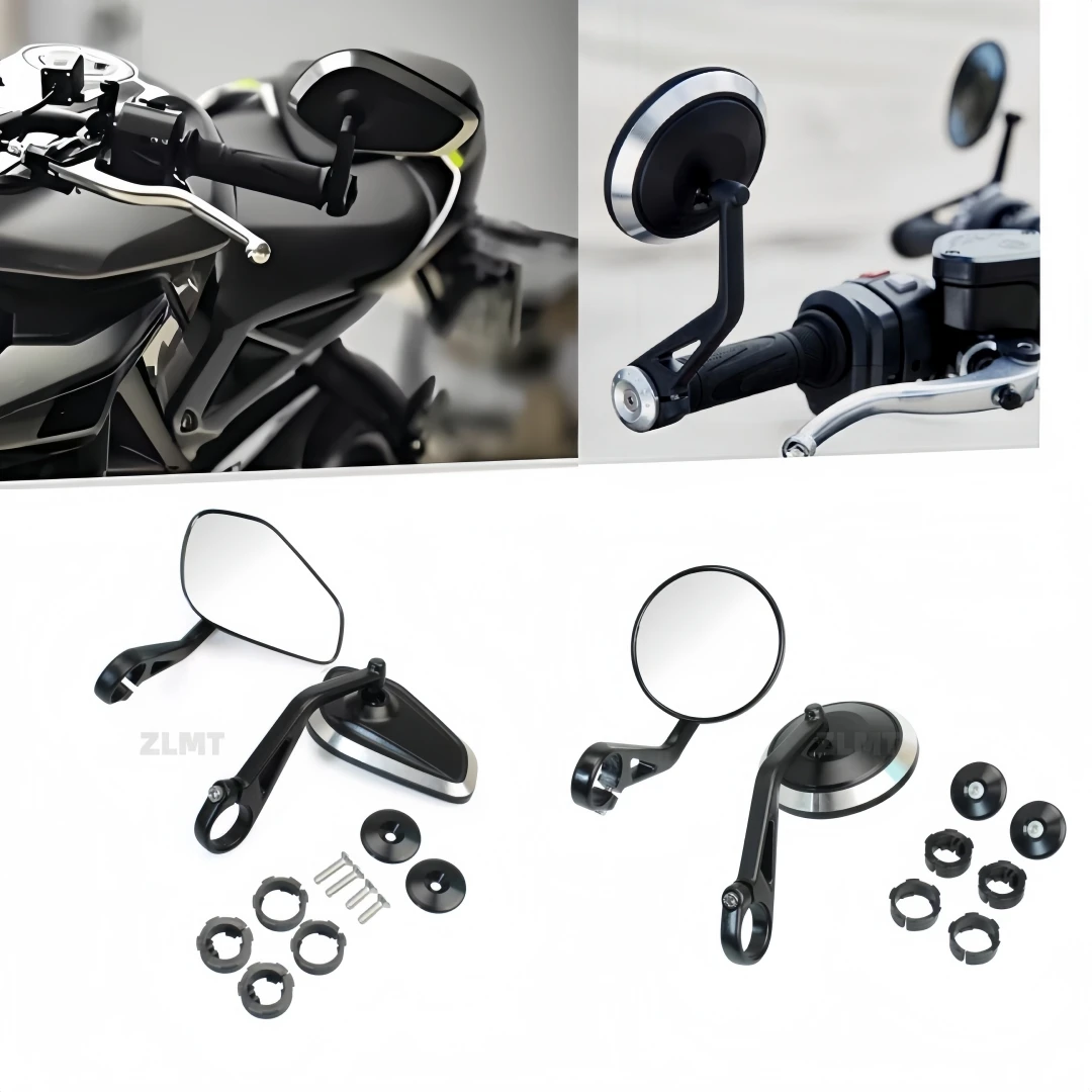 Motorcycle Handlebar Rearview Handle Bar End Mirror For Rocket 3 Street Triple S 765 765RS 765R Speed Triple 1200RS 1200RR ZLMT