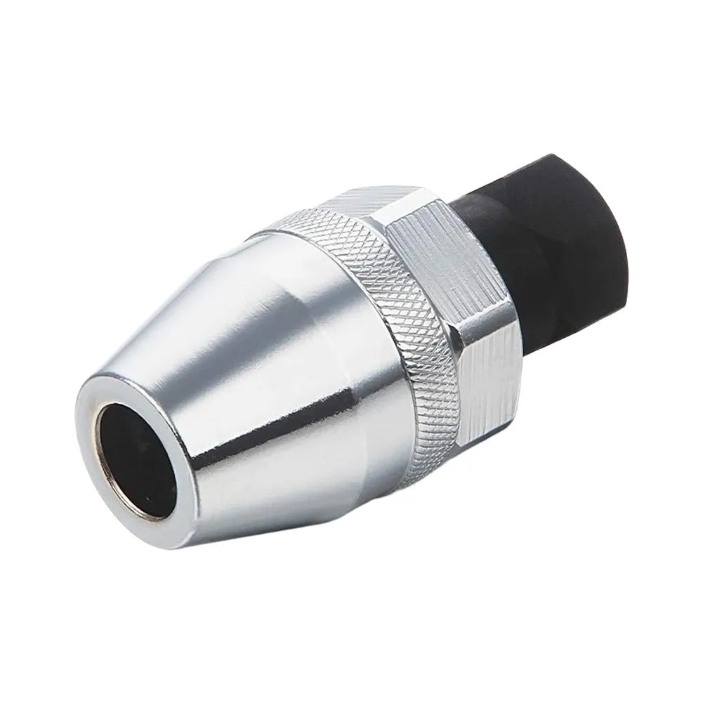 Multi-Sized Bolt Extractor Tool Constructed from Zinc Alloy for Consistent Performance on Damaged Bolts Ranging from 6mm to 13mm