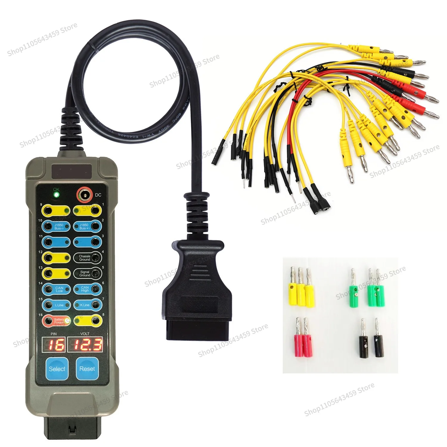 For jumper box tester car motorcycle heavy truck excavator circuit maintenance diagnostic worker