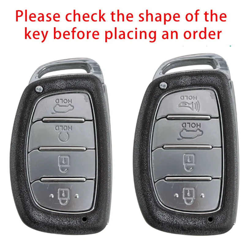 4 Buttons TPU Jade Pattern Car Key Box Cover Protection For Hyundai Sonata 2015 Key Shell Fob Auto Car Accessories Accessories