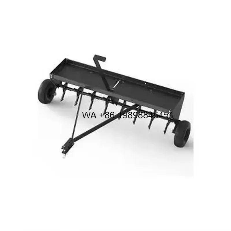 Wmwmnu Heavy Duty Handheld Aerator for Kubota with 10cm Poking Depth and 20in Port Size 3 Year Warranty for Lawn and Turf