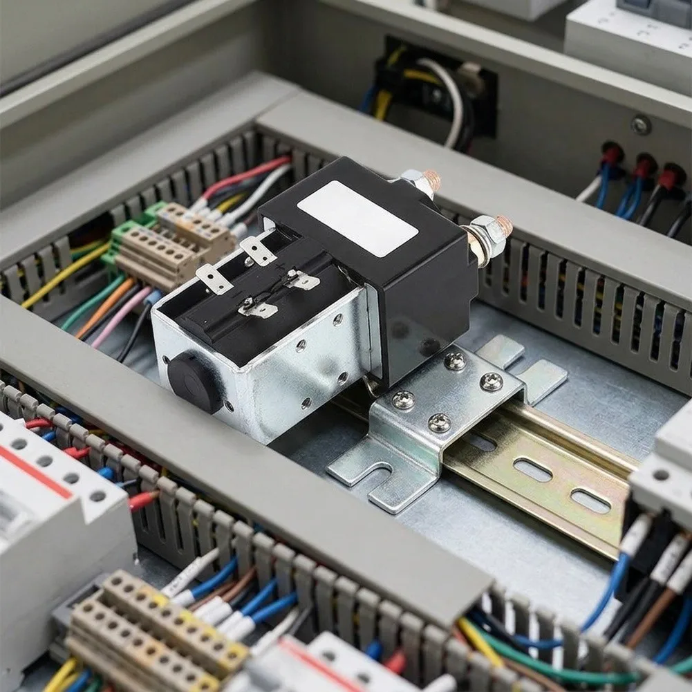 DC Contactor 285 300A Rated for 12V 24V Systems Used in For Electric Forklifts Mechanical Engineering Equipment