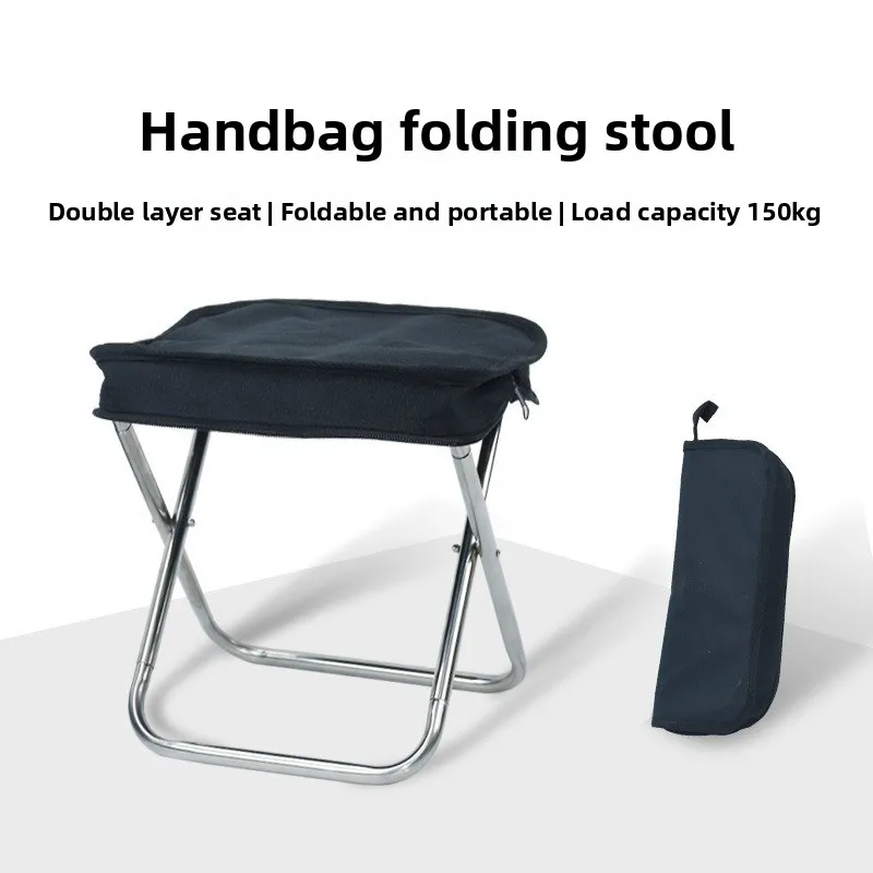 

LIANMAN Fishing Pony Zha Foldable Portable Aluminum Alloy Outdoor Camping Tourist Road Asia Sea Fishing Handbag Fishing Bench