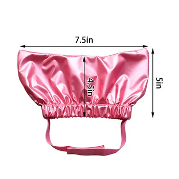 Taking Dog Shower With Adjustable Pet Cap For Ears- Shower Shower Cats Cap Pet Bath Strap Dogs Cap New Year Outfit For Dogs 5