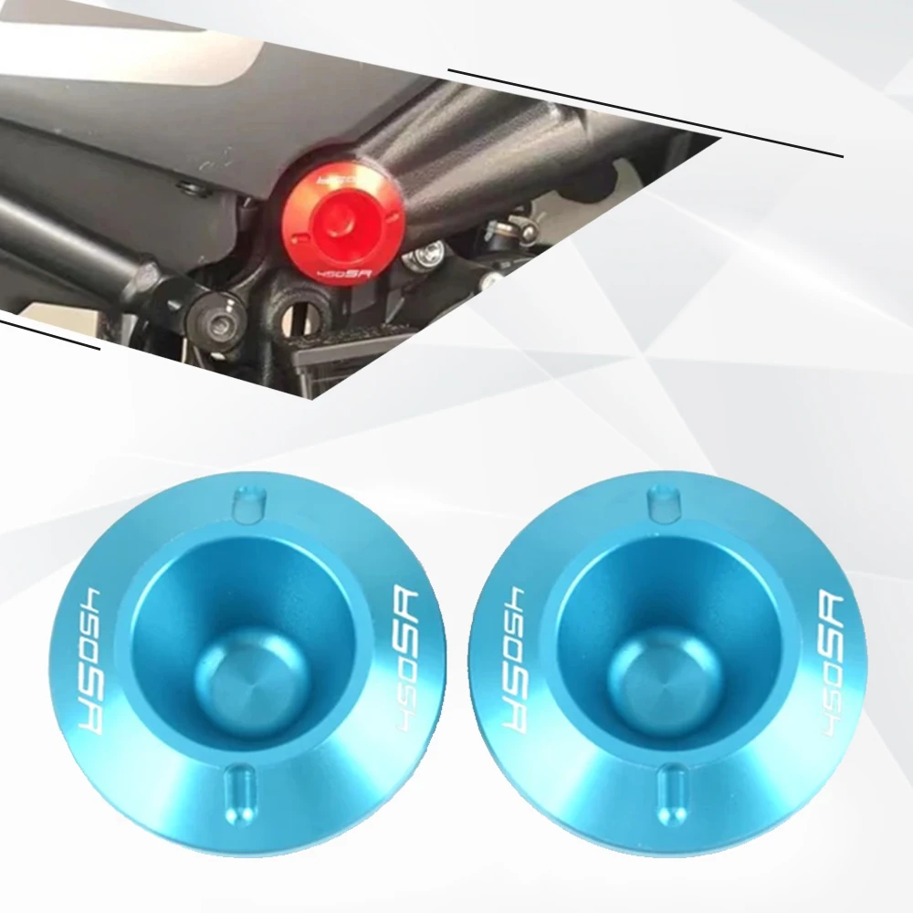 

FOR CFMOTO 450SR 450 SR 450SS 450 SS 2022 2023 2024 Motorcycle Accessories Frame Hole Cap Plug Frame Insert Swingarm bolt Cover