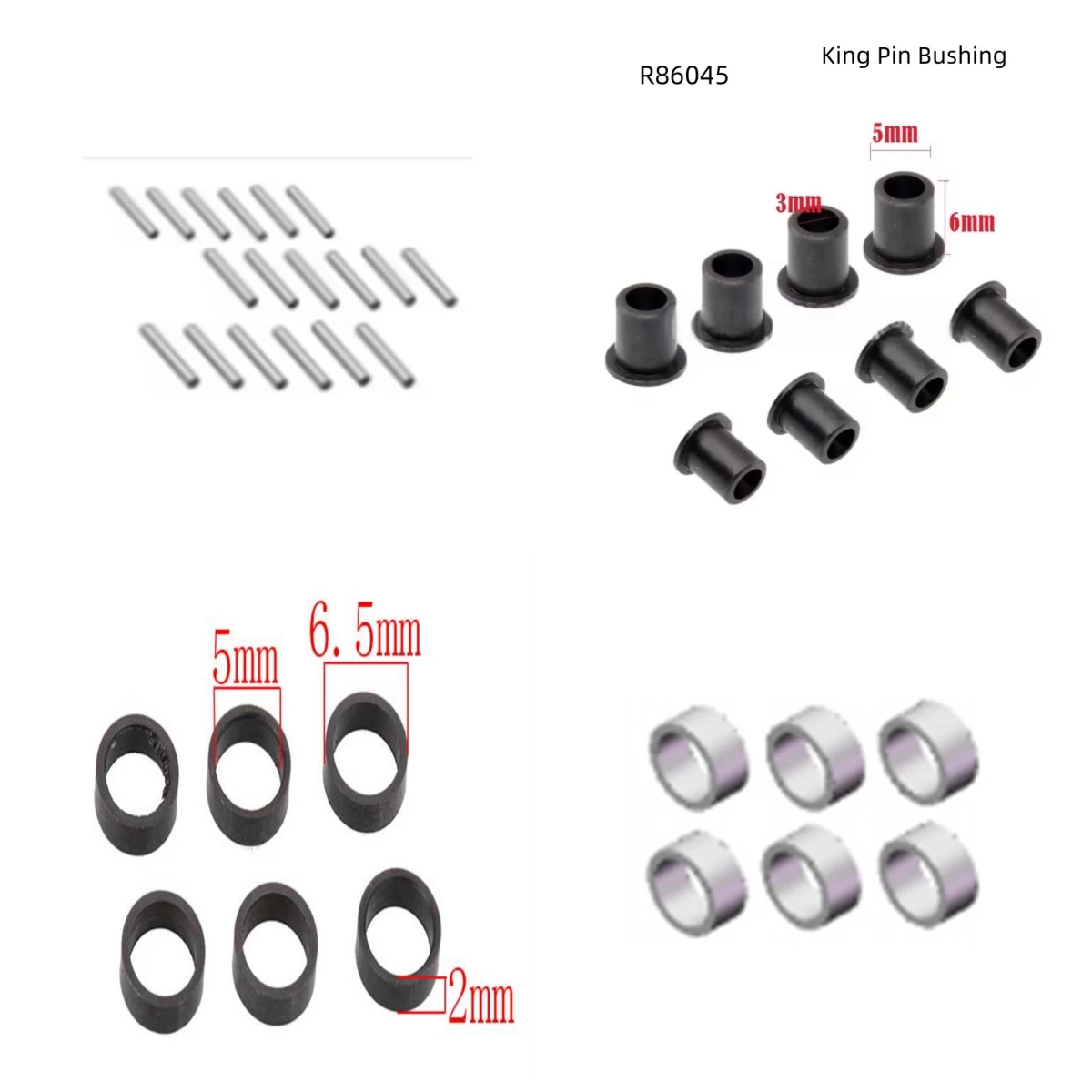 RGT RC Spare Parts  R86696 R86057 Balls R86045 R86706 For  EX86020 EX86170/PRO EX86160 EX86130 1/10 scale RTR crawler - Intrude