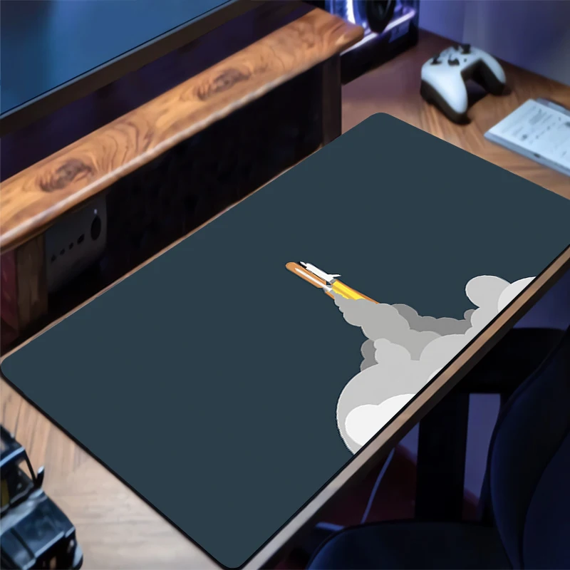 

Mouse Pad Gaming Mousepad Gamer Keyboard Pads Office Laptop Fantasy Monster Extended Desk Mats Non-Slip Rubber Home Table Mat