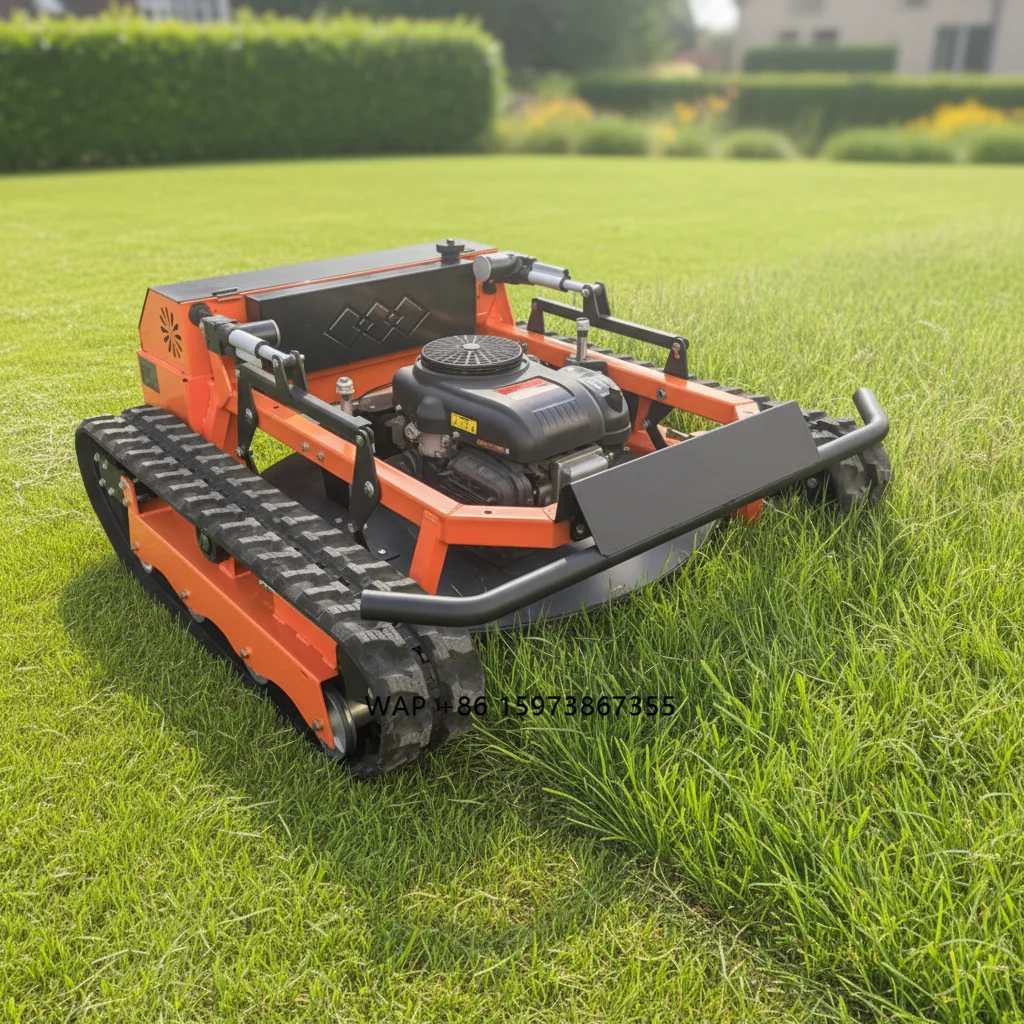

900 Type Tracked Intelligent Remote Control Lawn Mower - for Multi-Terrain Mowing With Precise Remote Operation