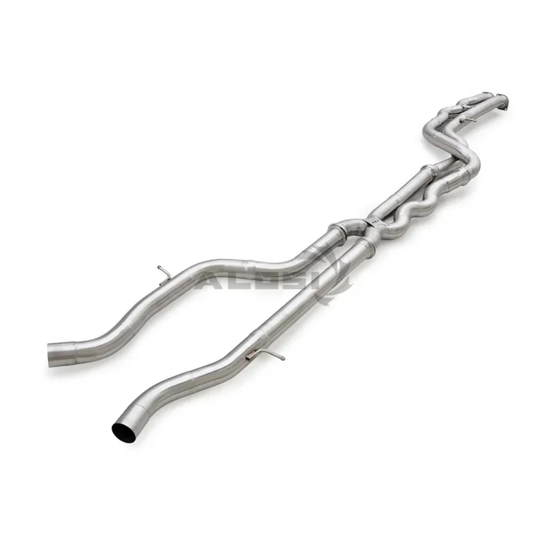 Exhaust Pipe Without Resonator Is Used for BMW M3 M4 F80 F82 F83 S55 3.0T 2014-2019 304 Stainless Steel Car Exhaust System Equal