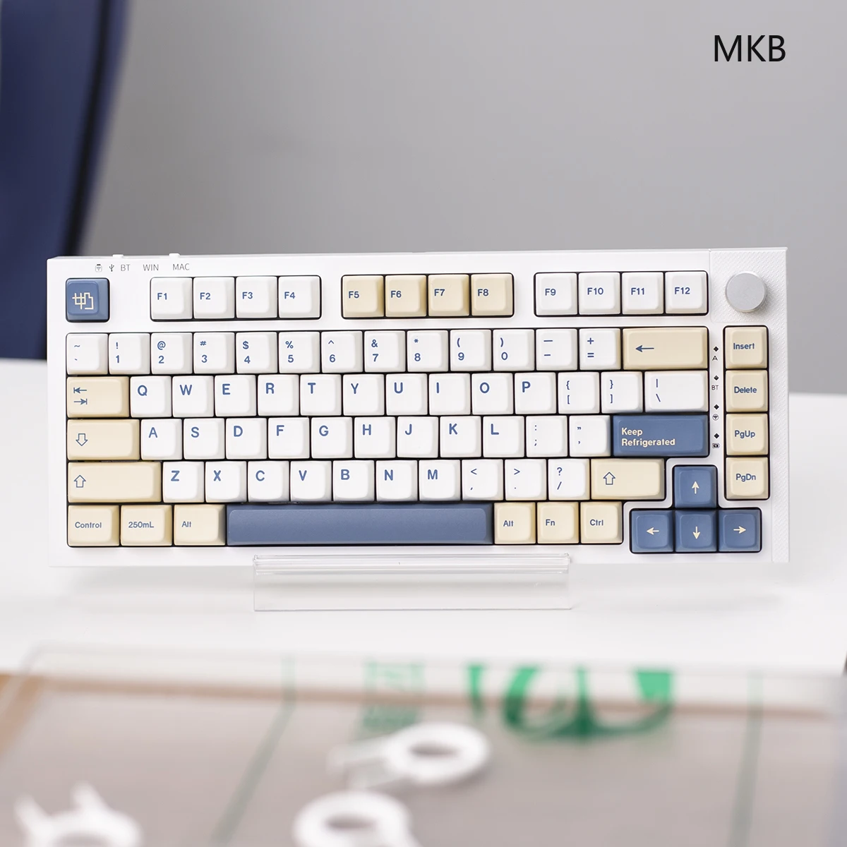 Gmk Soy Milk Mda Keycap Pbt Sublimation 60% 65% 70% 75% 100% Cherry Gateron MX Switches